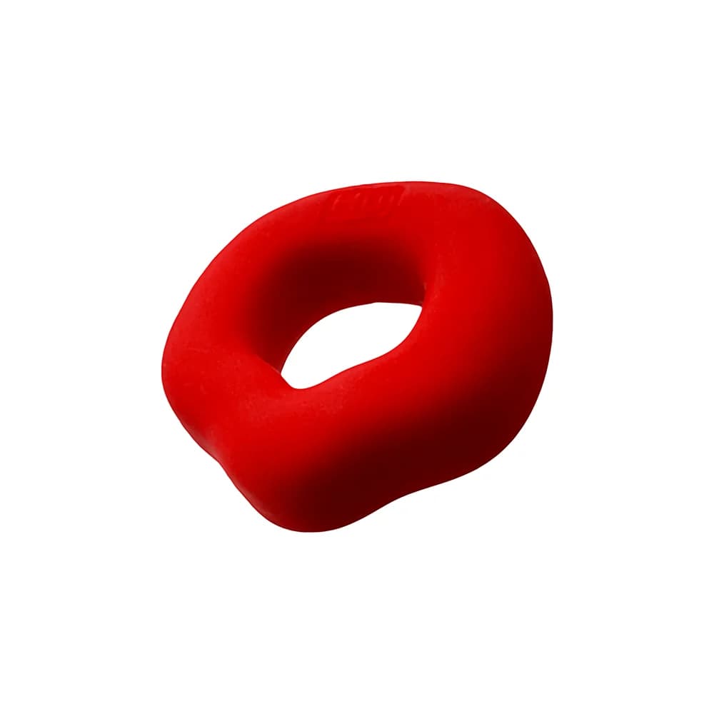 Hunkyjunk Fit Grips 2-Pack Ergo-Fit Cockrings Black/Red thumbnail 7