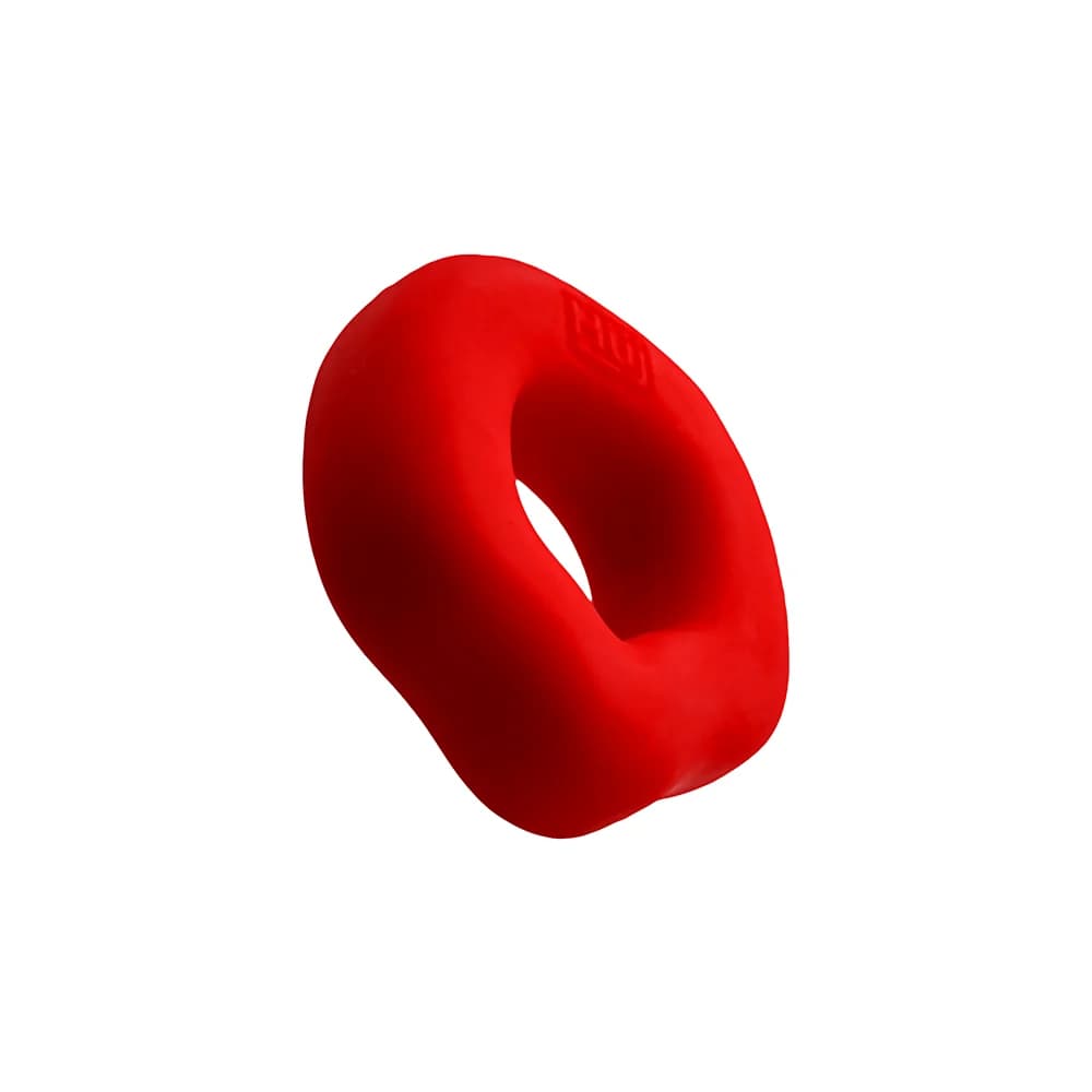 Hunkyjunk Fit Grips 2-Pack Ergo-Fit Cockrings Black/Red thumbnail 8