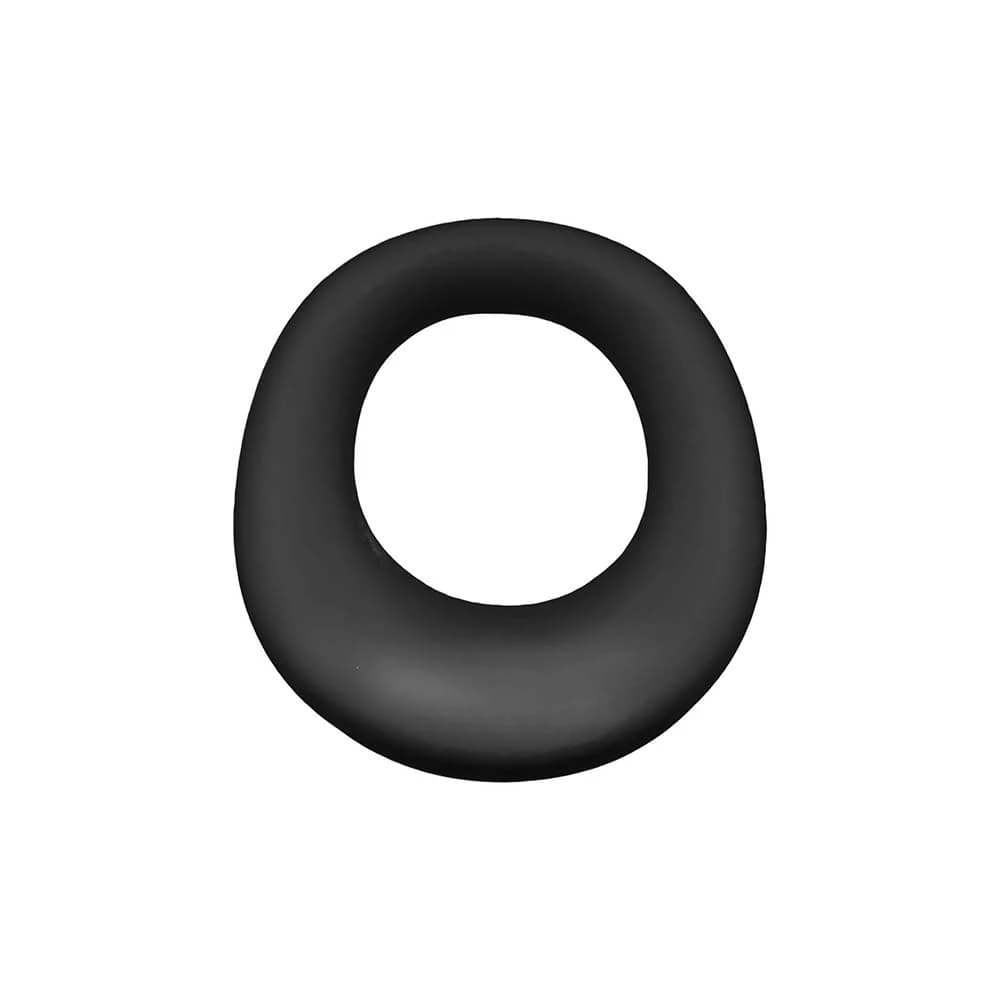 Hunkyjunk Expander Slimmer Scoop Style Cockring Black Fog thumbnail 2
