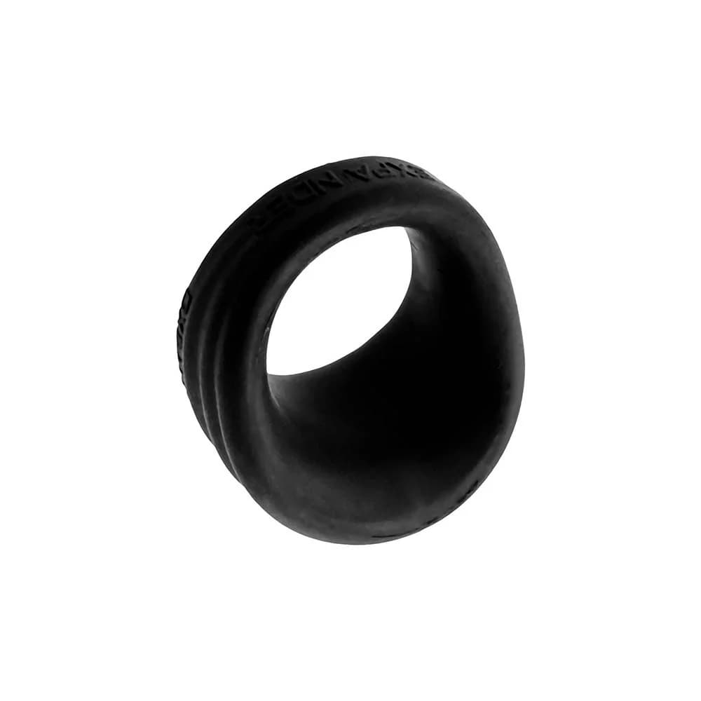 Hunkyjunk Expander Slimmer Scoop Style Cockring Black Fog thumbnail 4
