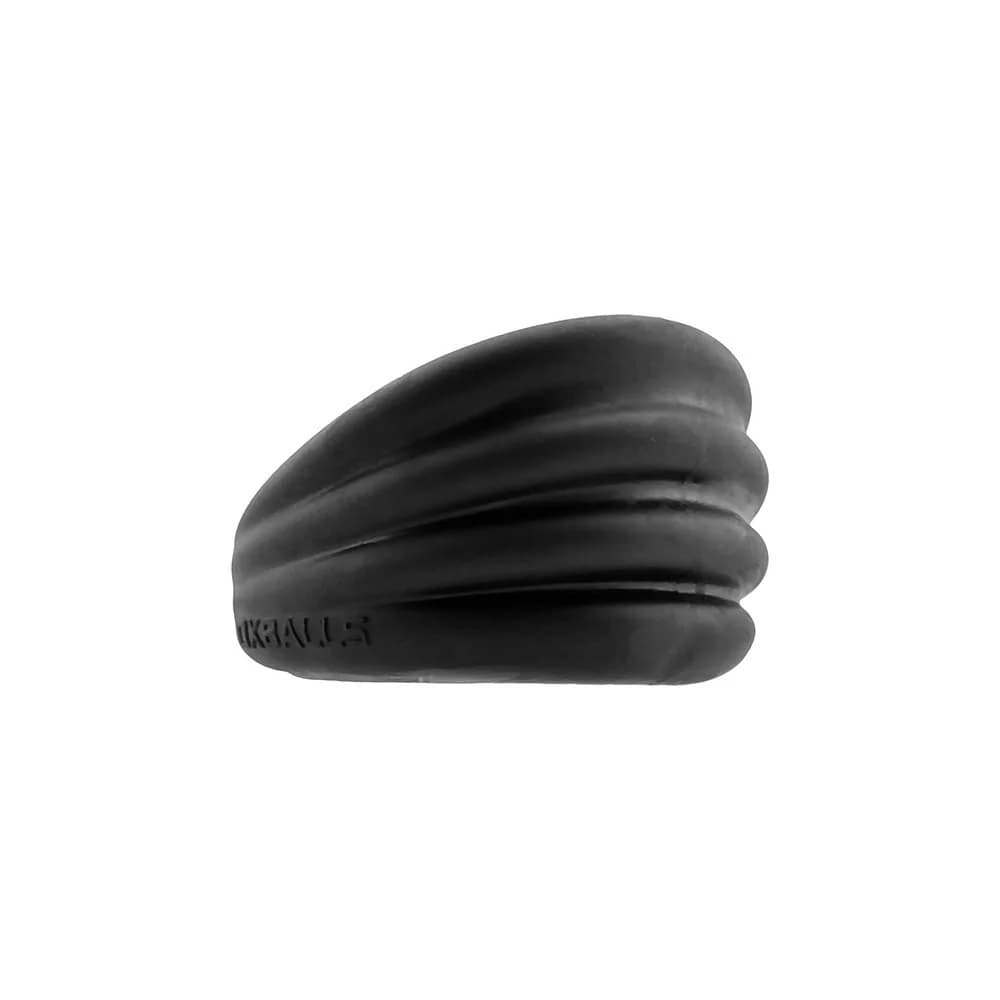 Hunkyjunk Expander Slimmer Scoop Style Cockring Black Fog thumbnail 7