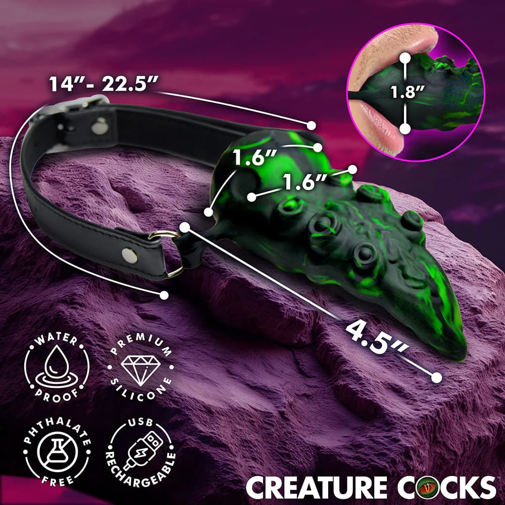 Creature Cocks Dragon's Lick Vibrating Oral Enhancer thumbnail 10