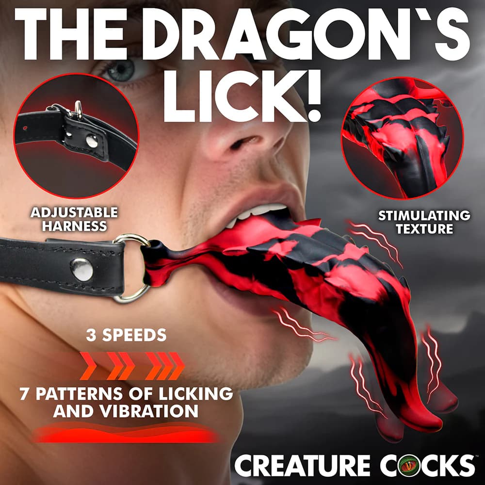 Creature Cocks Demon's Tongue Vibrating Oral Enhancer thumbnail 10