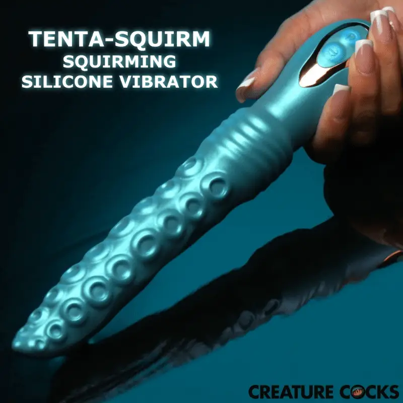 Creature Cocks Tenta-Squirm Squirming Silicone Vibrator thumbnail 7