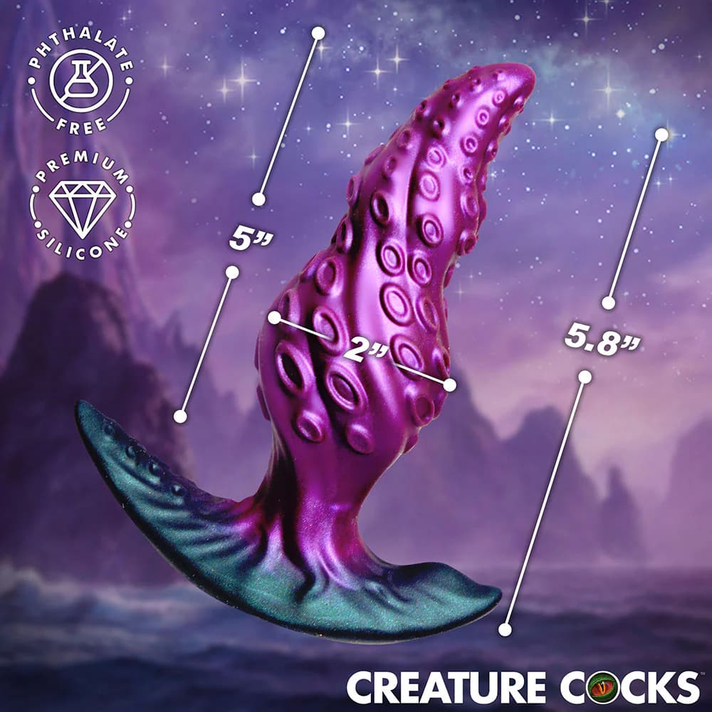 Creature Cocks Octo-Twist Silicone Anal Plug thumbnail 5