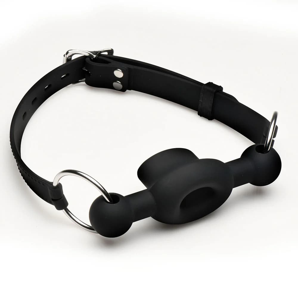Master Series Forced Silicone Feeding Gag thumbnail 2