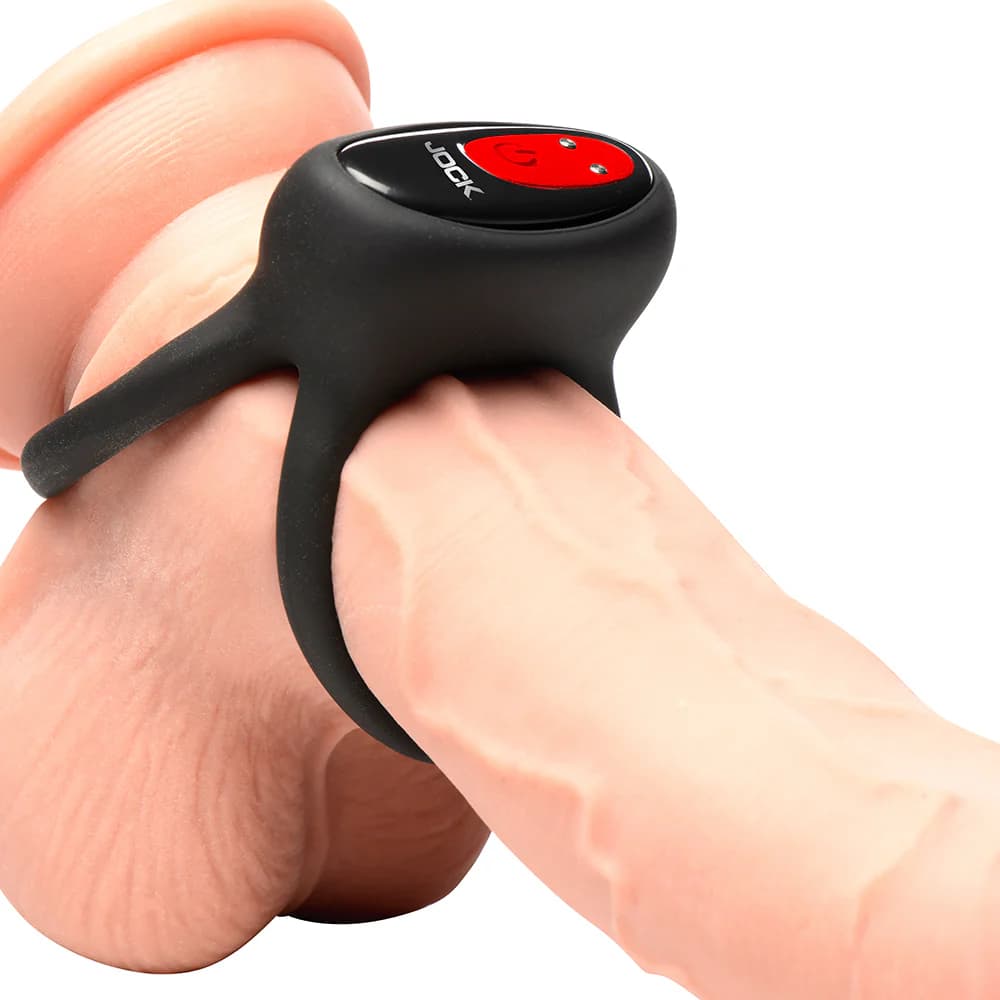 JOCK Enhancers Hard-On Vibrating Silicone Double C-Ring thumbnail 10
