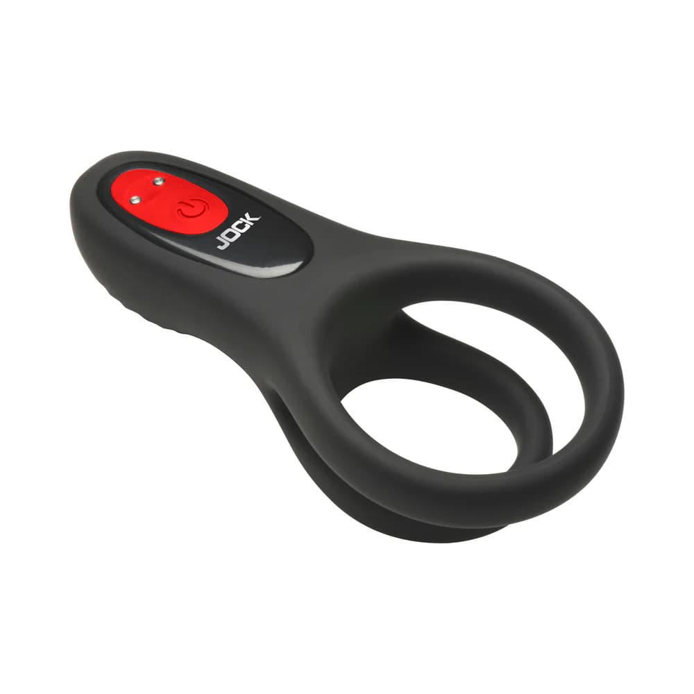 JOCK Enhancers Hard-On Vibrating Silicone C-Ring with Clit Stim thumbnail 3