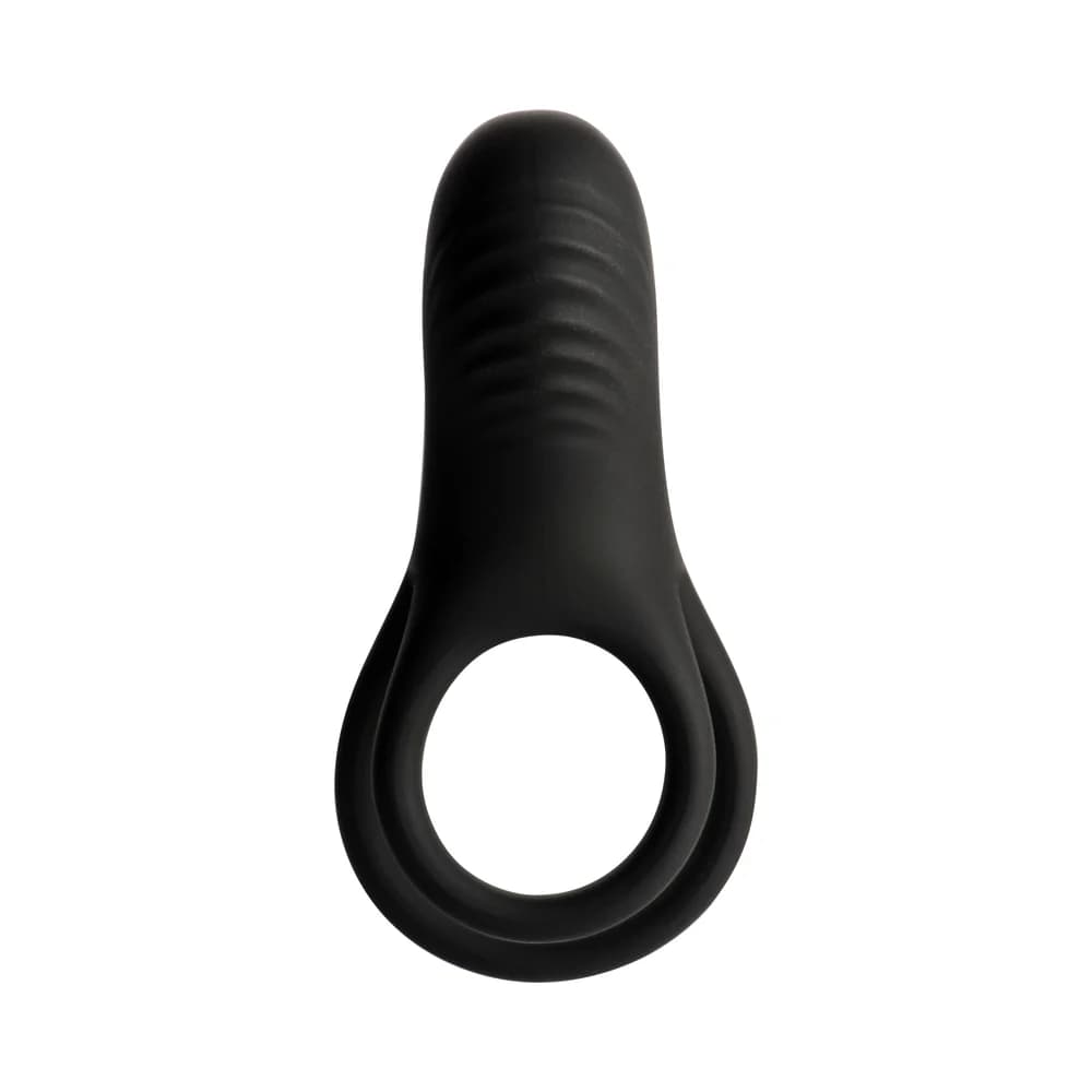 JOCK Enhancers Hard-On Vibrating Silicone C-Ring with Clit Stim thumbnail 5