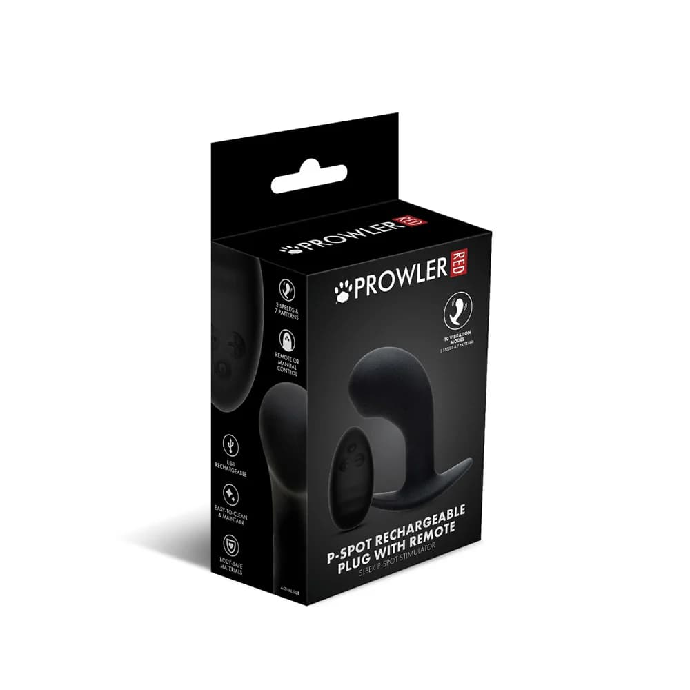 Prowler RED P-Spot Rechargeable Plug with Remote