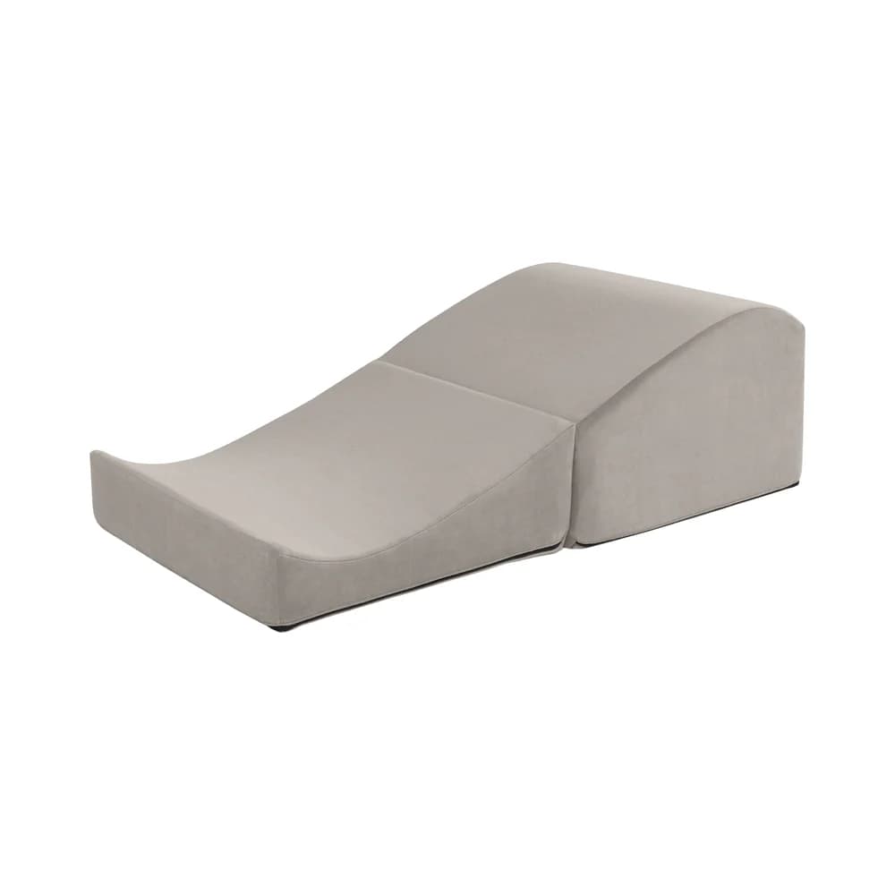 "Liberator Flip Ramp Sex Positioning Pillow w/ Slip Cover, Lush Grey"