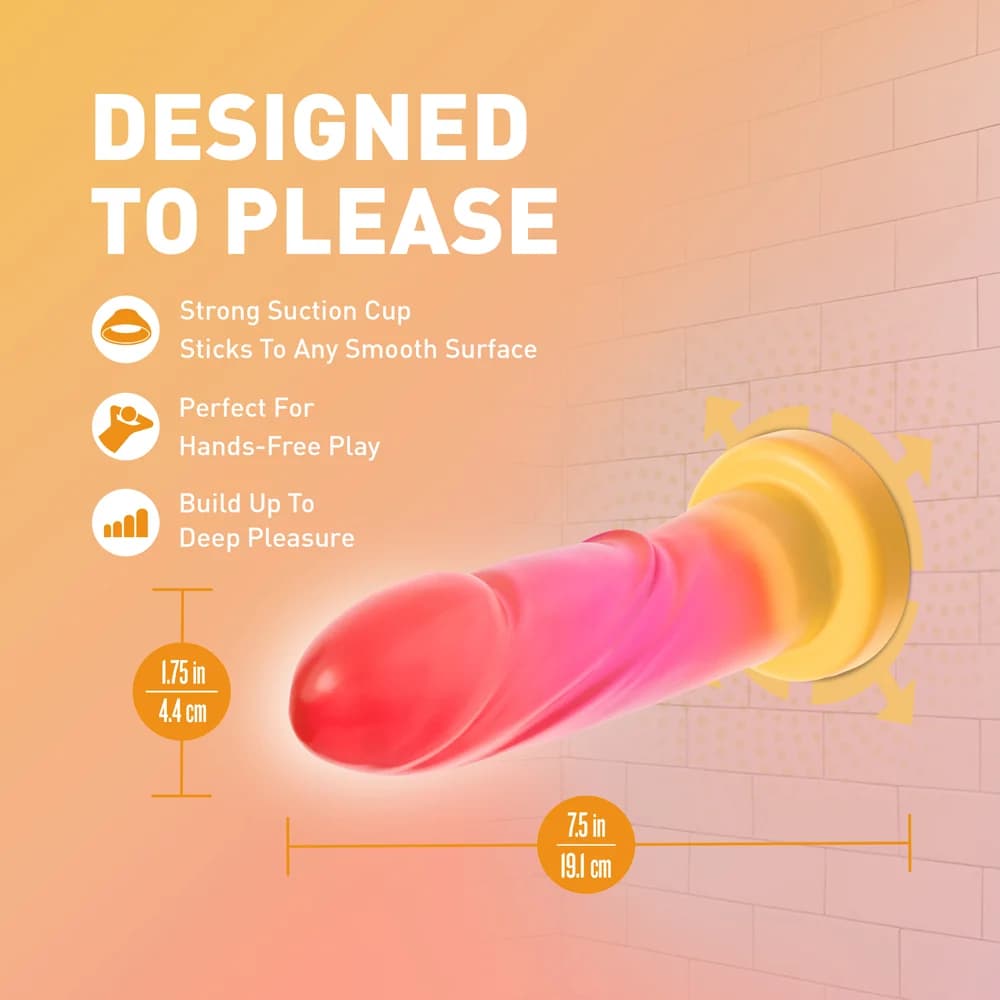 Avant Handcrafted Artisan Dildo Sunburst thumbnail 10