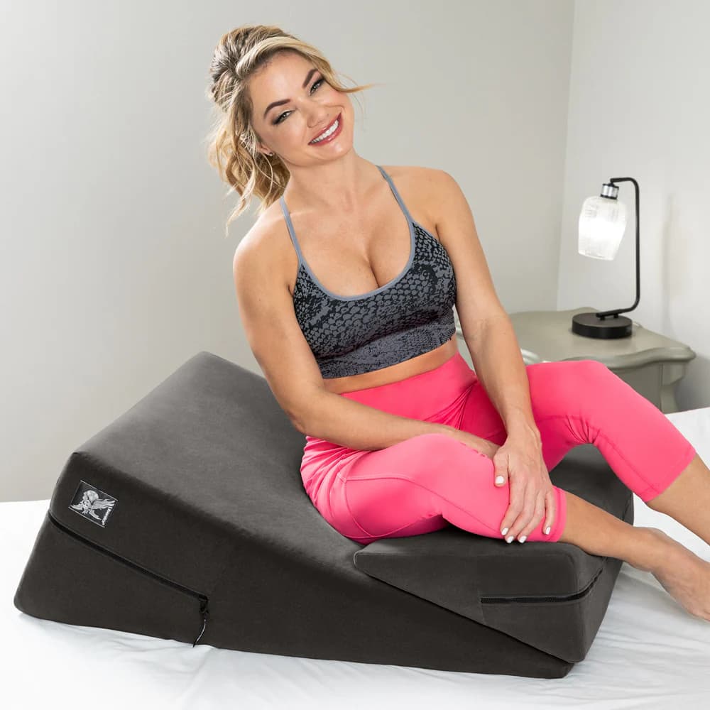 "Liberator Wedge & Ramp Sex Combo, Original Size, Décor Velvet Black" thumbnail 3