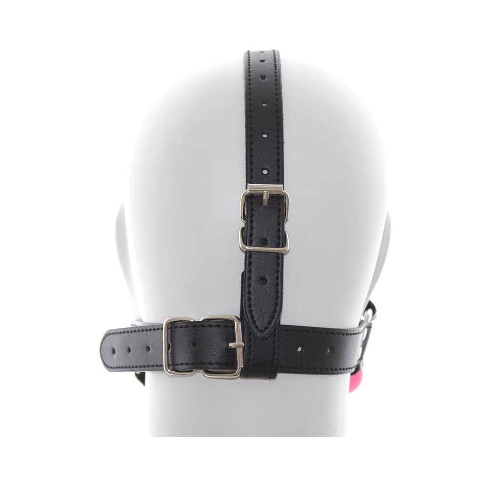 Ple'sur Face Harness Ball Gag Pink thumbnail 4