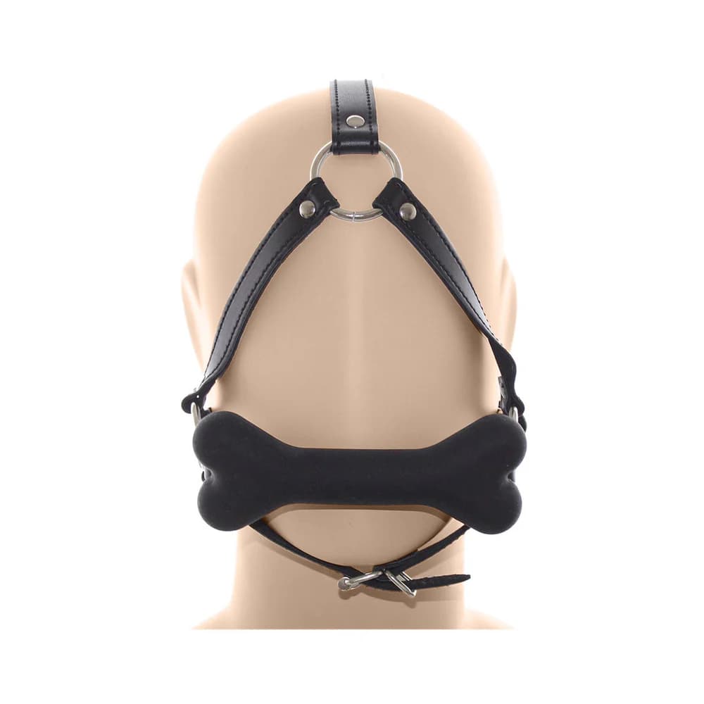 Ple'sur Face Harness Dog Bone Gag thumbnail 2
