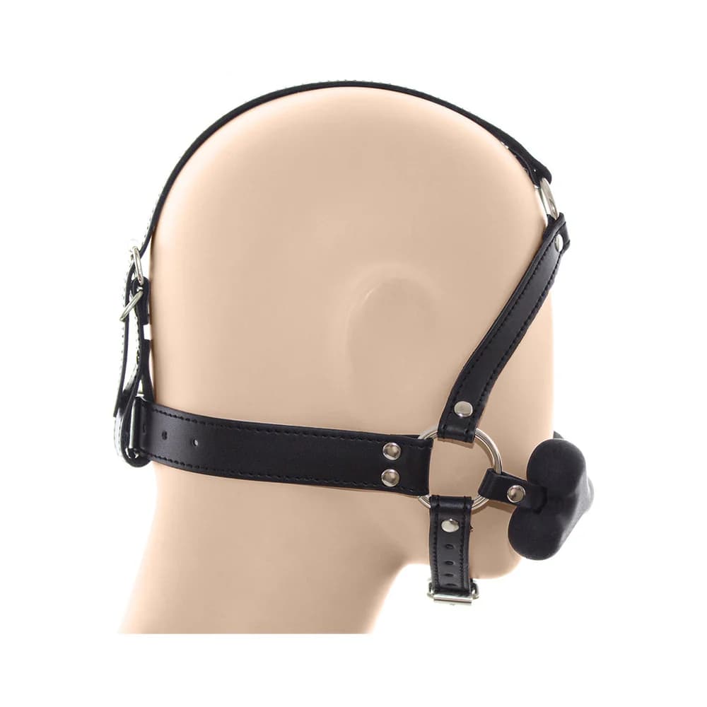 Ple'sur Face Harness Dog Bone Gag thumbnail 3