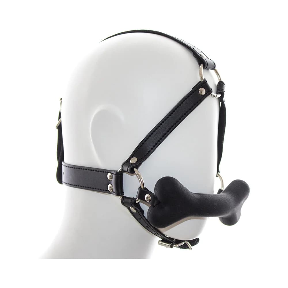 Ple'sur Face Harness Dog Bone Gag thumbnail 4