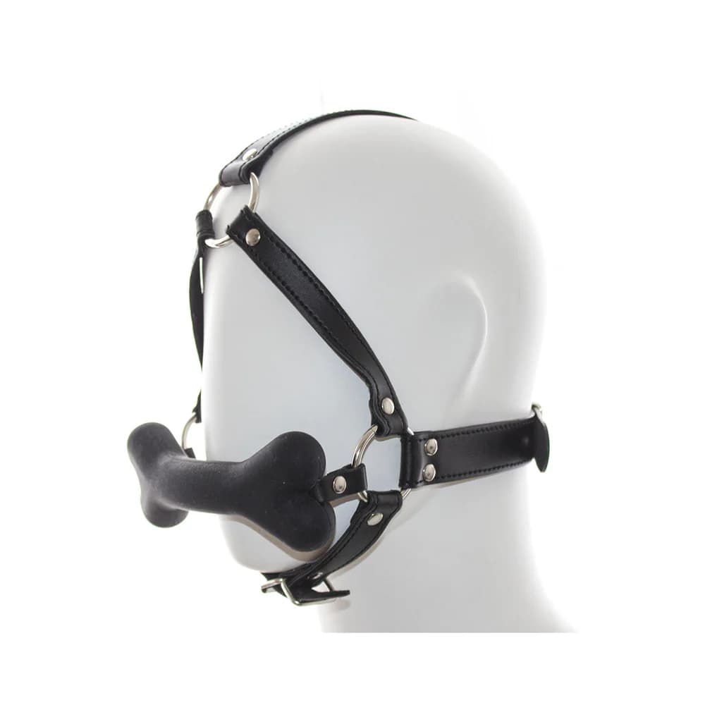 Ple'sur Face Harness Dog Bone Gag thumbnail 5