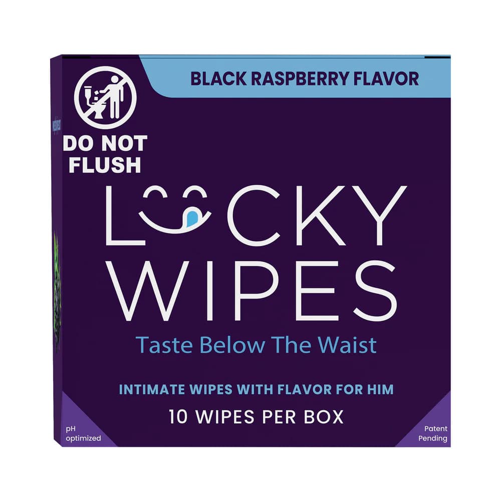 Sweetums Lucky Wipes Black Raspberry Flavor 10-Pack thumbnail 2