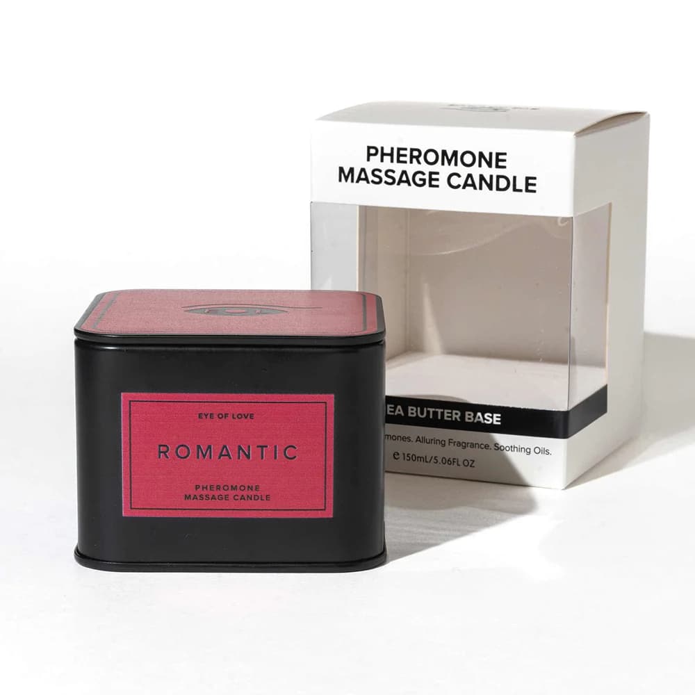 Eye of Love Romantic Attract Her Pheromone Massage Candle thumbnail 2