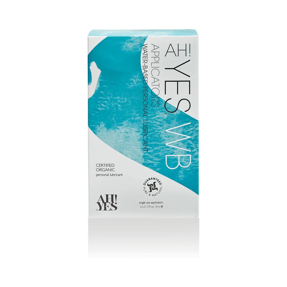 AH! YES WB Water-Based Personal Lubricant Applicators 6-Pack 0.17 oz. thumbnail 4